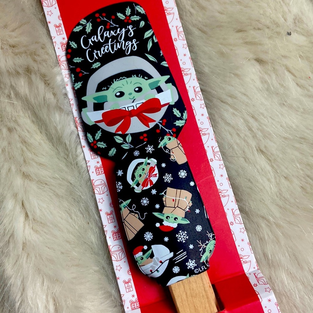 Baby Yoda Christmas Baking Spatula Set/2 pcs Mandalorian The Child